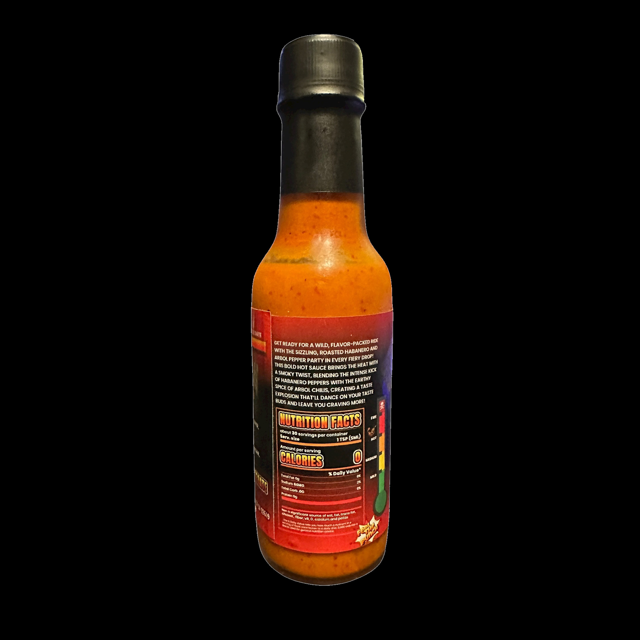 Roasted Habanero & Arbol Peppers